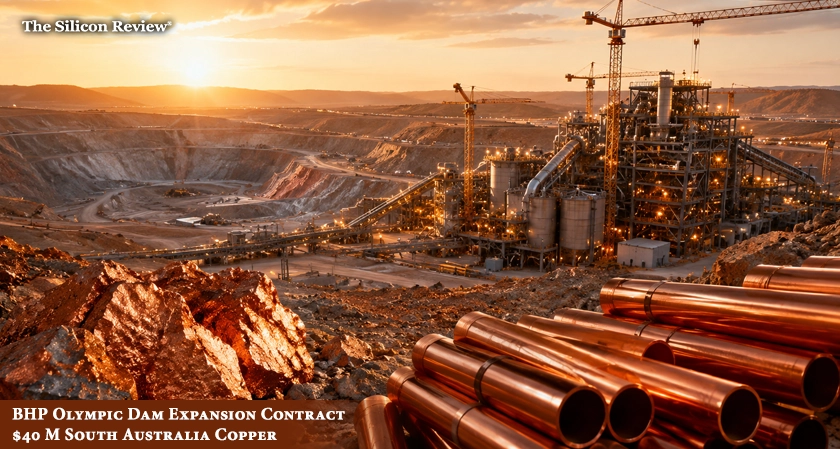 BHP Awards $40 Million Design and Supply Contract for Olympic Dam Expansion, another Step in South Australia's Copper Growth